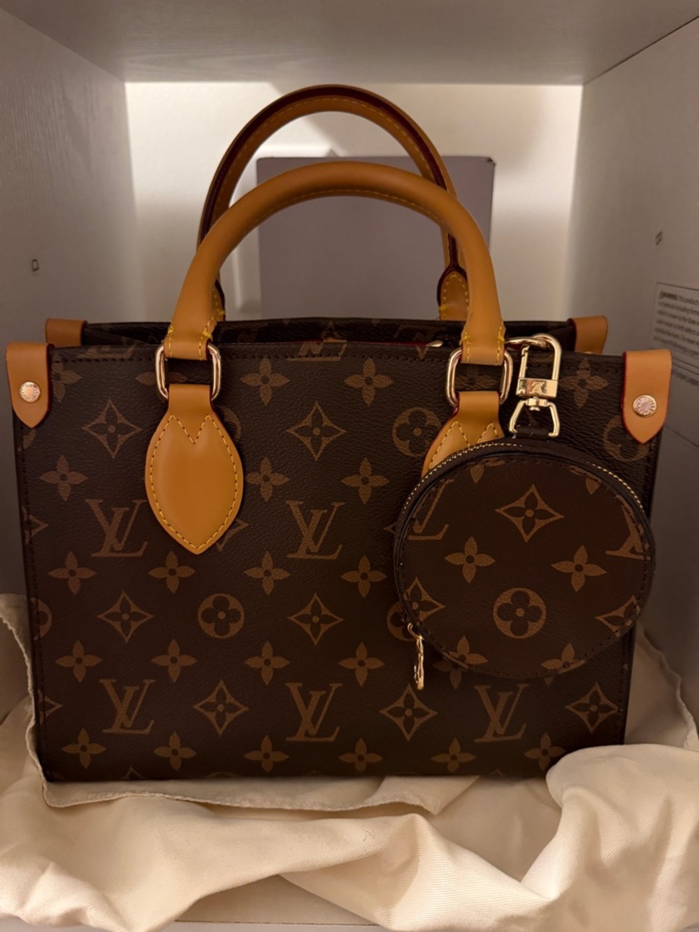 Brown Monogram Canvas OTG